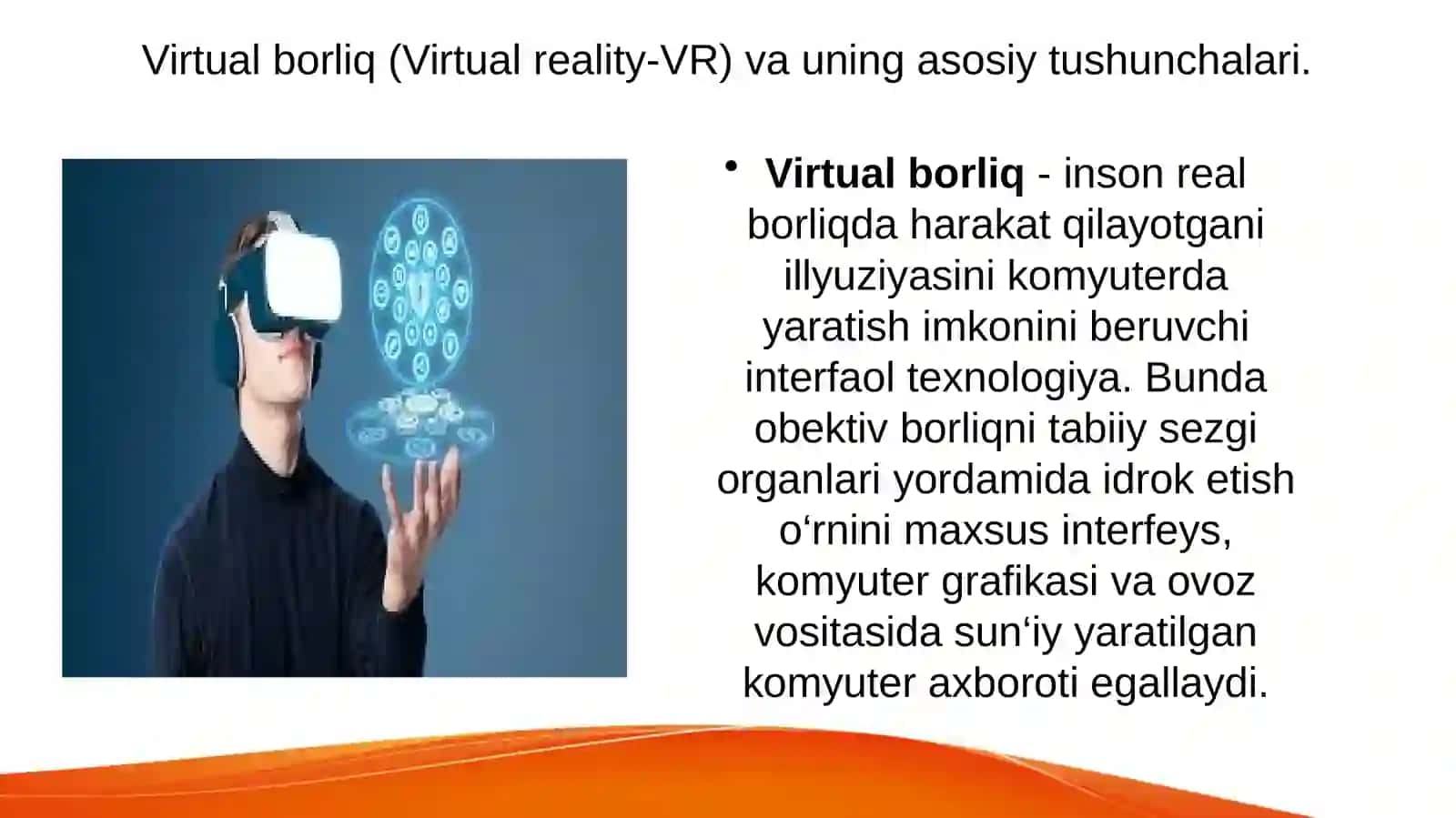 Virtual borliq va uning asosiy tushunchalari 2
