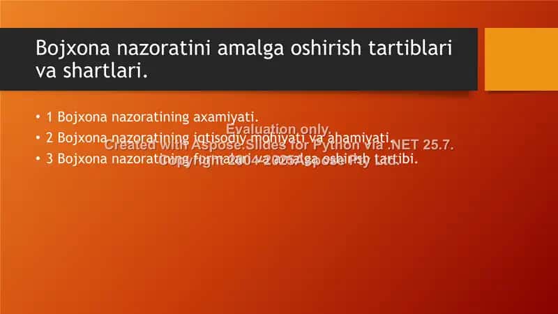 Bojxona nazoratini amalga oshirish tartiblari va shartlari 2