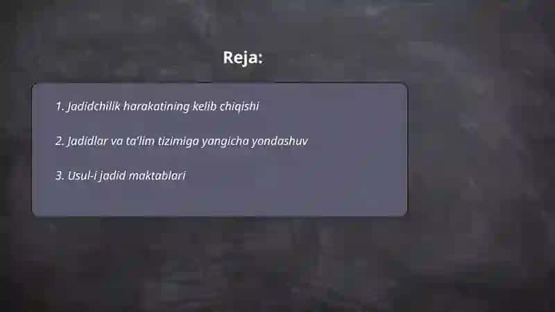 Jadid mutaffakirlarining pedagogik qarashlari 2