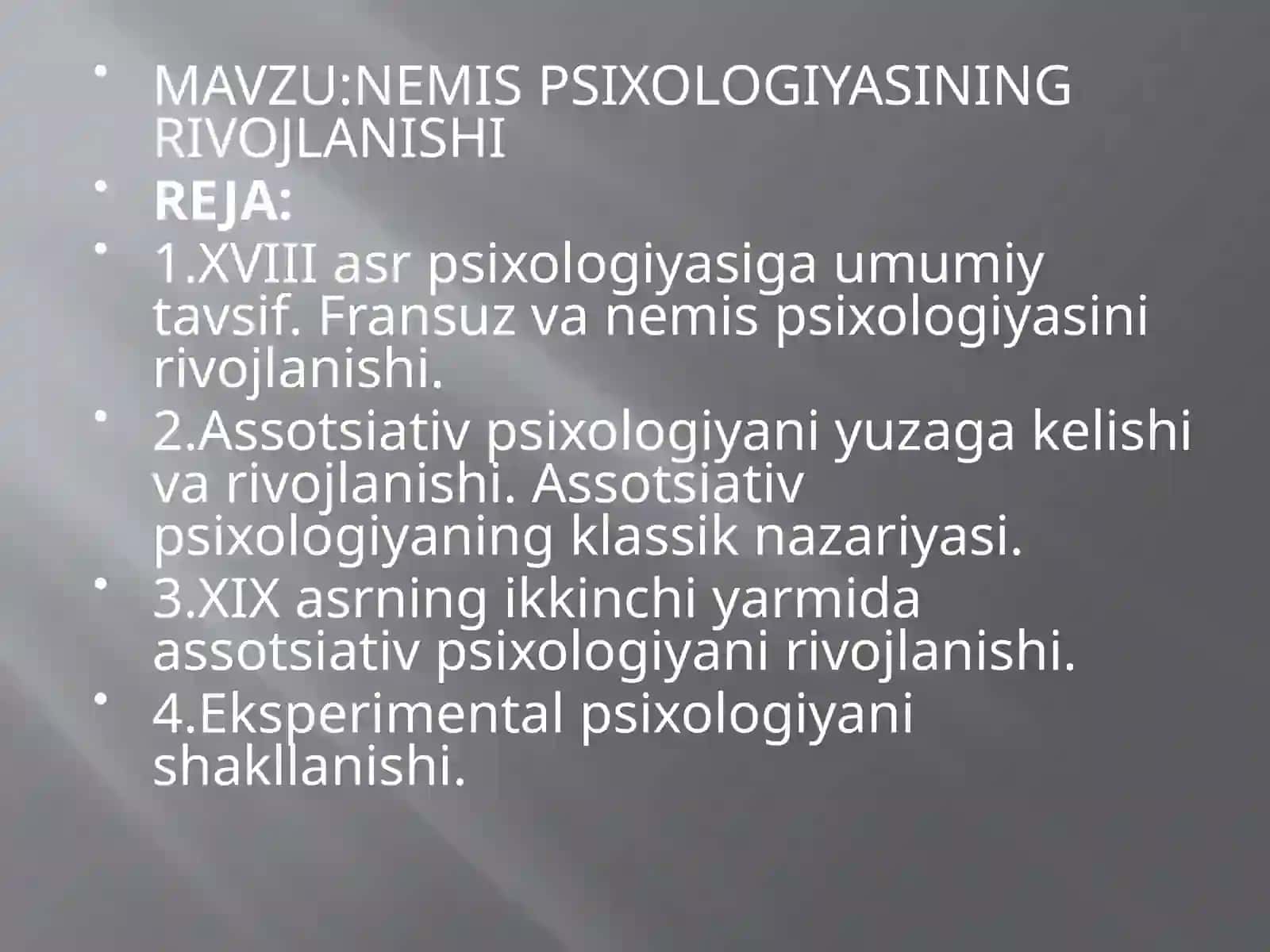 Fransuz va nemis psixologiyasi 2