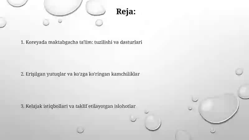 Koreyada maktabgacha ta'lim, yutuq va kamchiliklari 2