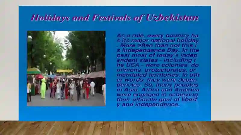 National holidays 2