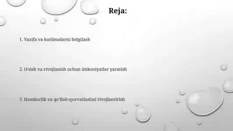 Pedagoglarning kasbiy faolligini oshirishda rahbarning vazifalari 2