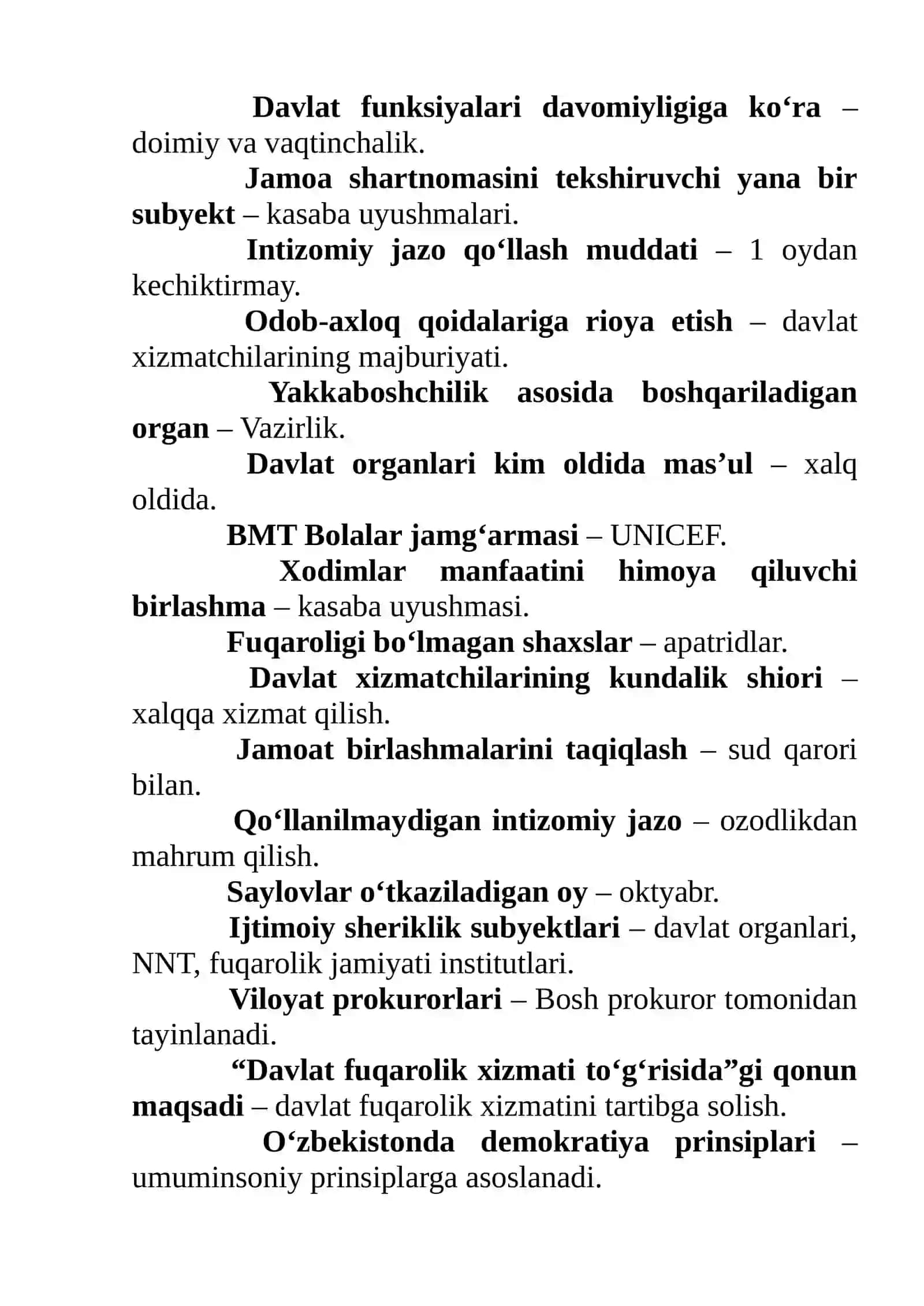 Argos test javoblari Milliy qonunchilik 2