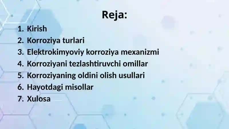 Metallar korroziyasi 2