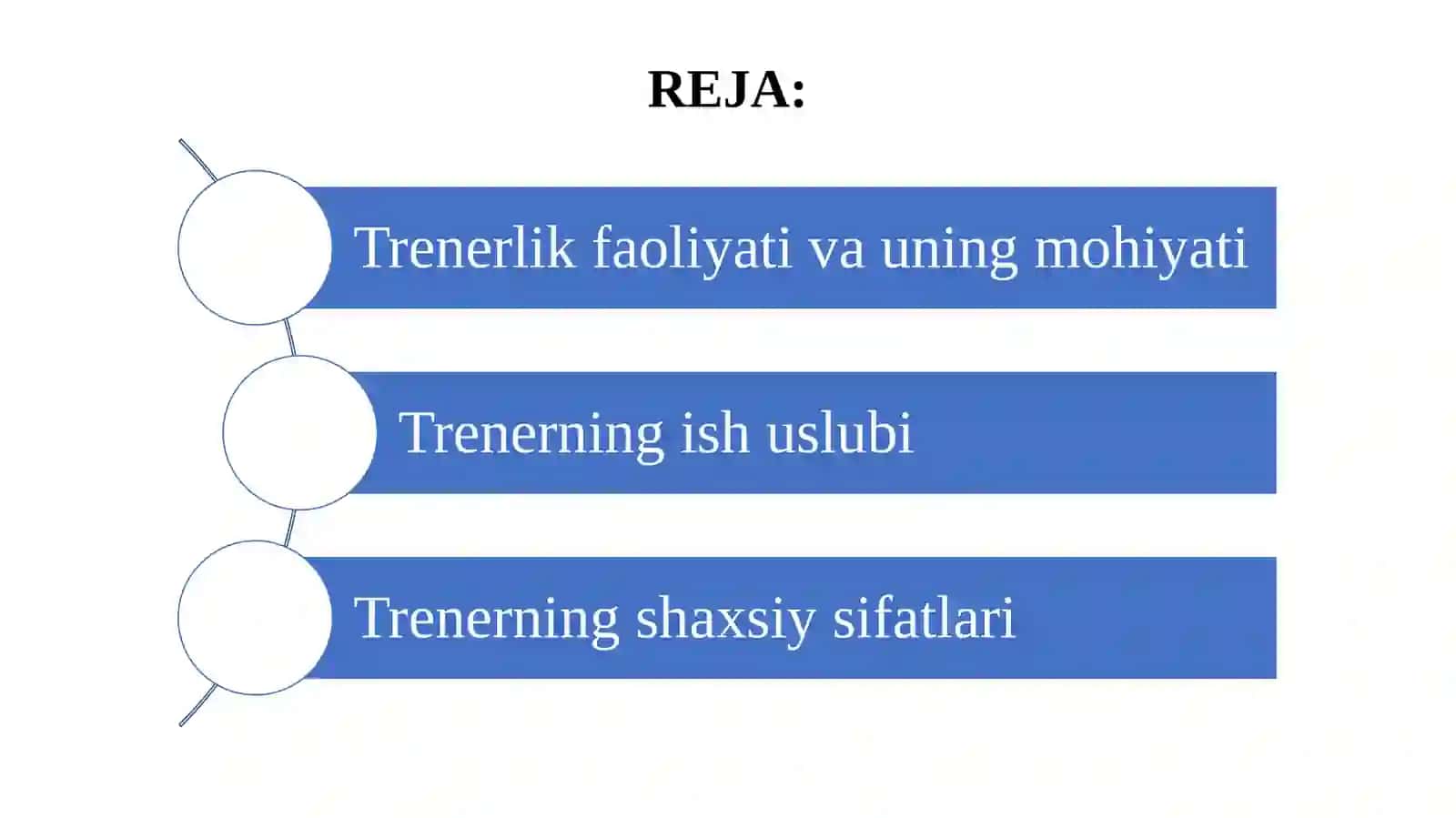 Trenerning guruhda ishlash uslubi 2