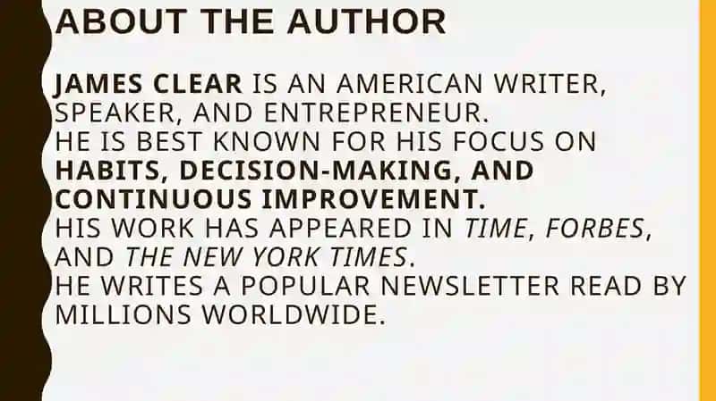 My Favorite Book: Atomic Habits 2