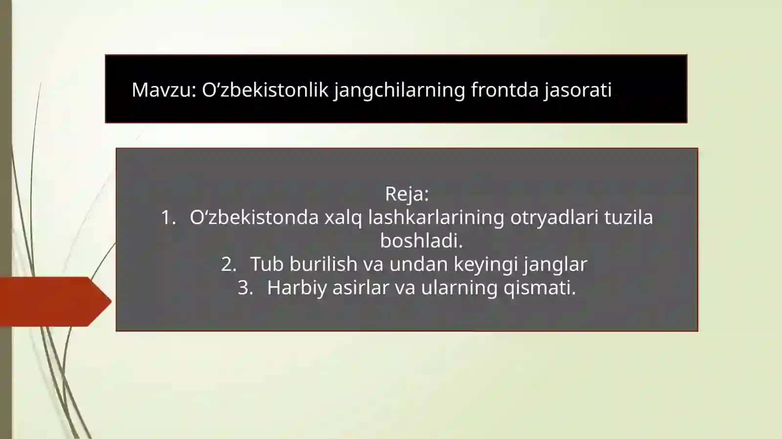 O’zbekistonlik jangchilarning frontdagi so'ratlari 2