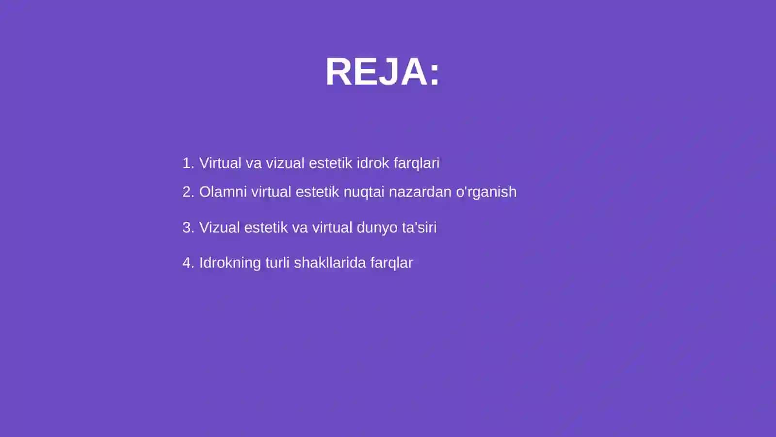 Olamni virtual va vizual estetik idrok etishning farqlari 2