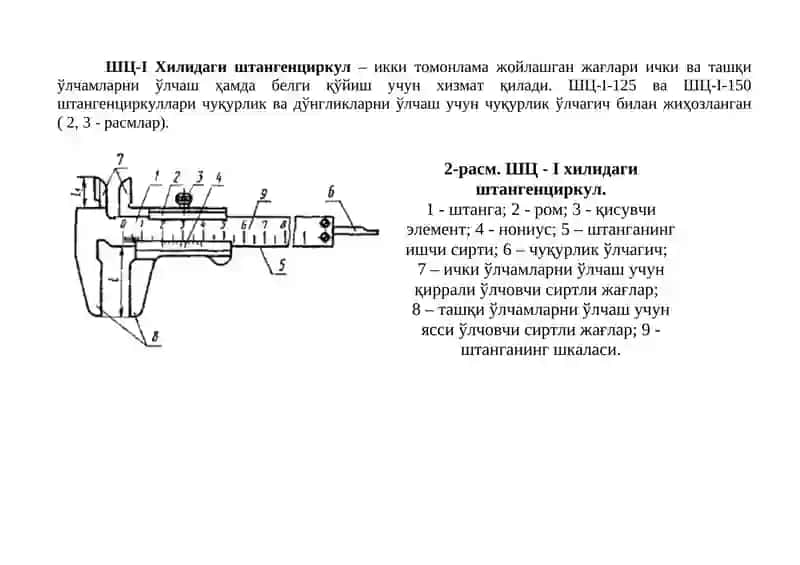 Ўлчаш воситалари: таснифи ва синф аниқлиги 2
