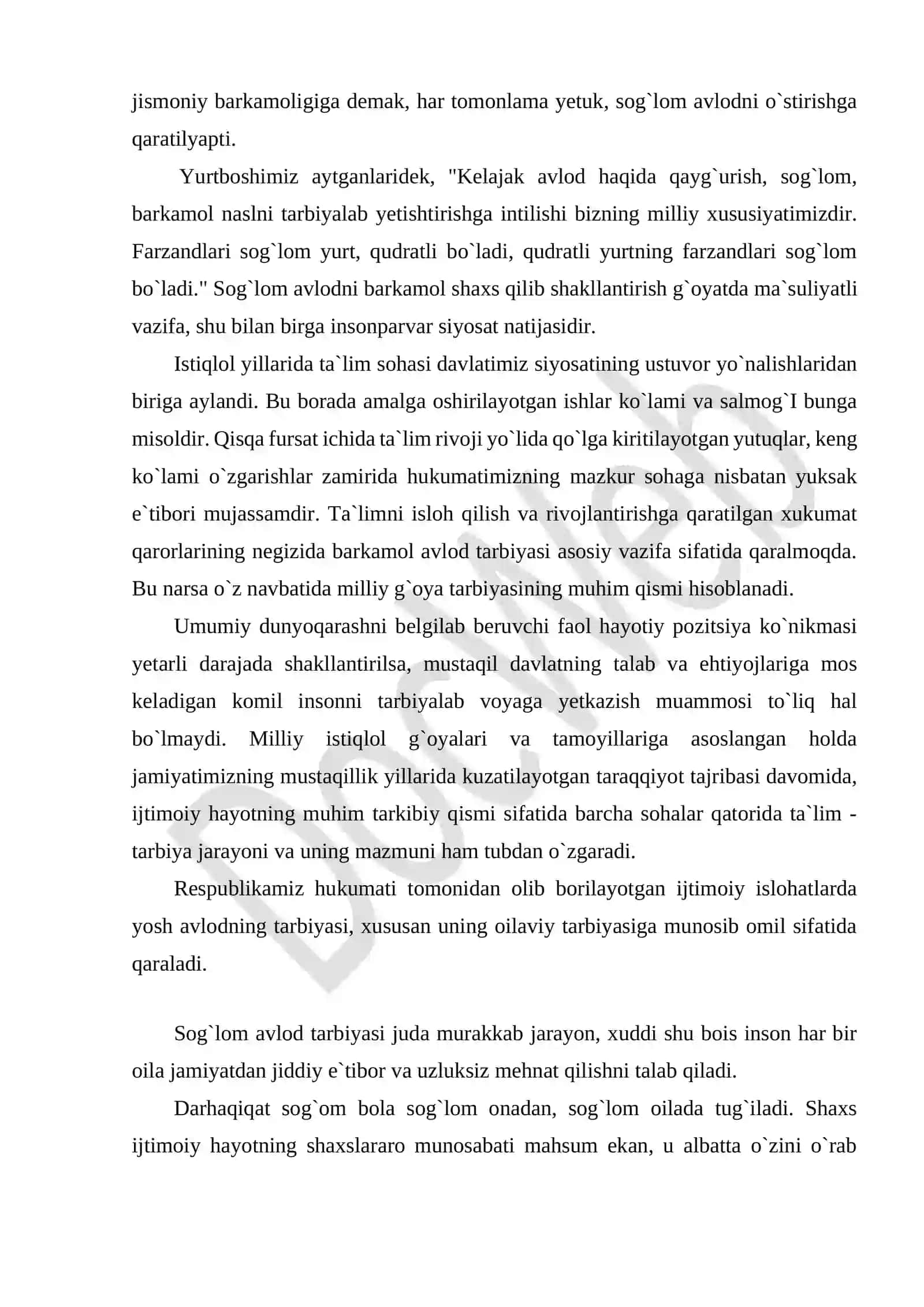 AQLI ZAIF BOLALAR NUTQINING O`ZIGA XOS XUSUSIYATLARI VA ULAR BILAN OLIB BORILADIGAN LOGOPEDIK ISH METODLARI 2