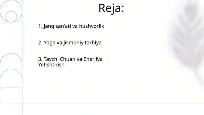 Qigong va energiya yetishtirish 2