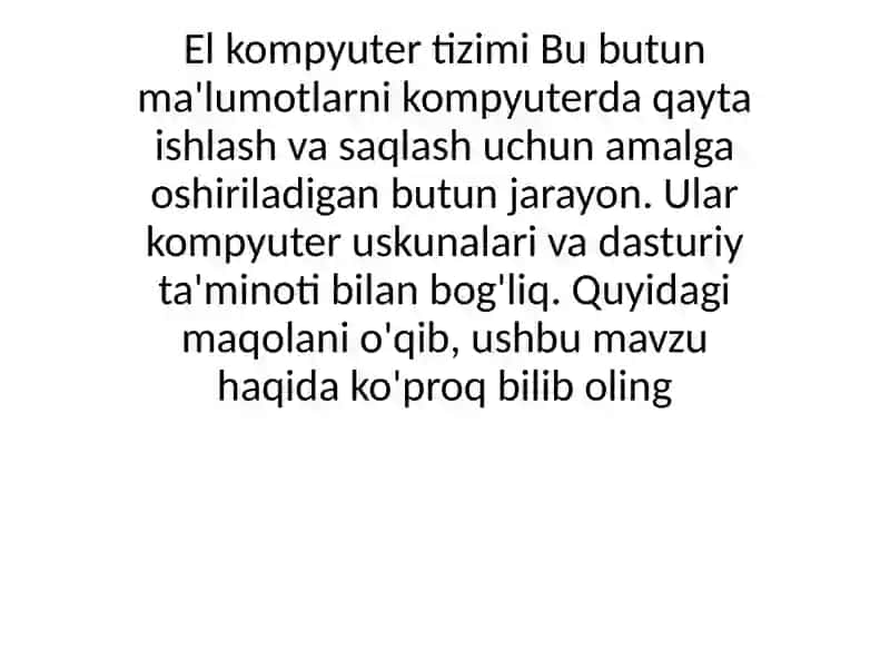 Komputertizimlari EKG 2