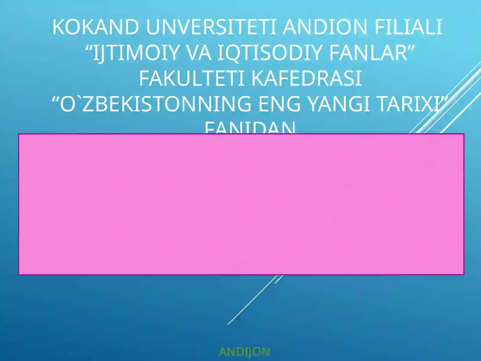 8-mavzu.MustaqillikyillaridaO‘zbekistondagima’naviyvamadaniytaraqqiyot 2