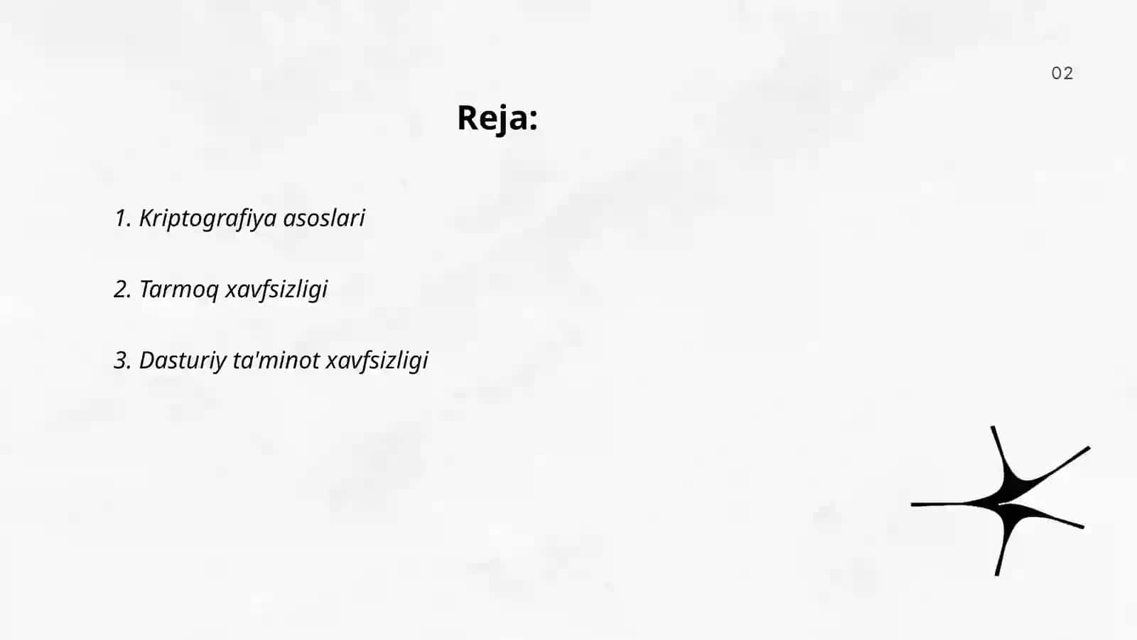 Kriptografiya asoslari 2