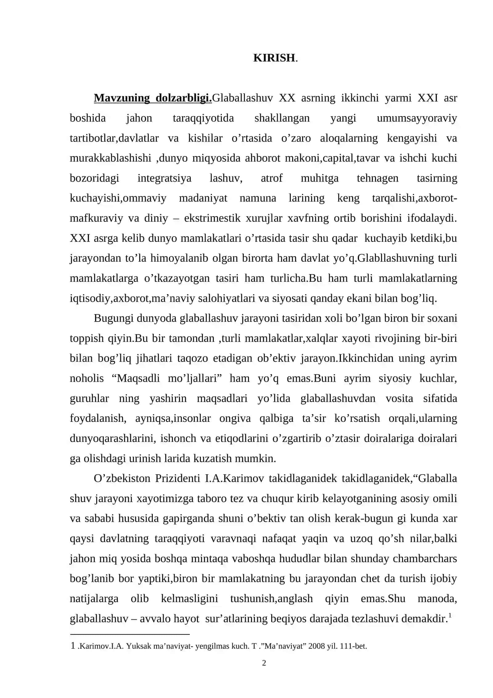 MILLIY G‘OYA TARG‘IBOTI INSTITUTSIONAL TIZIMI, METODLARI, VOSITALARI 2