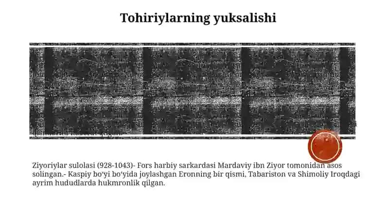 Tohiriylar Safforiylar Davlati 2