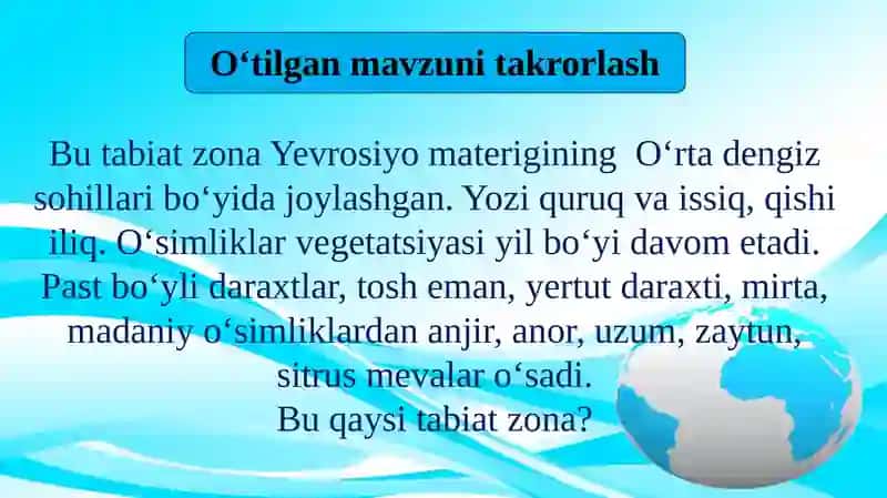 Balandlik mintaqalari 2