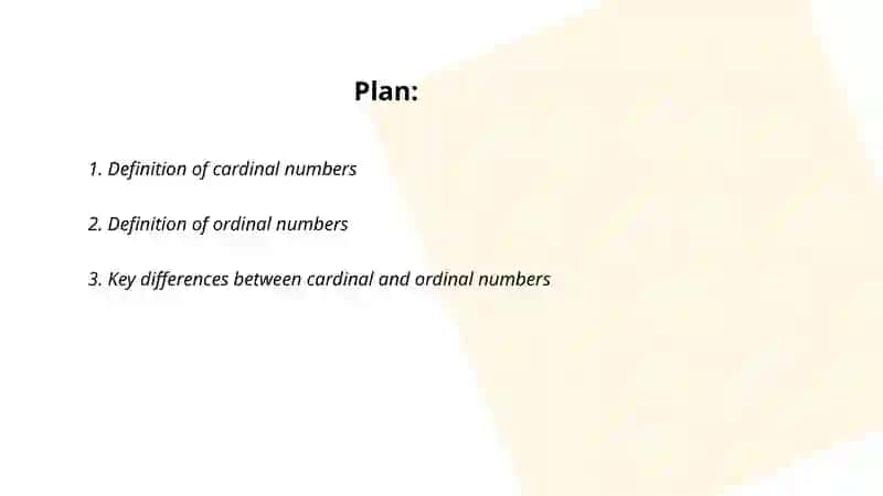 Presentation about Cardinal and Ordinal Numbers 2