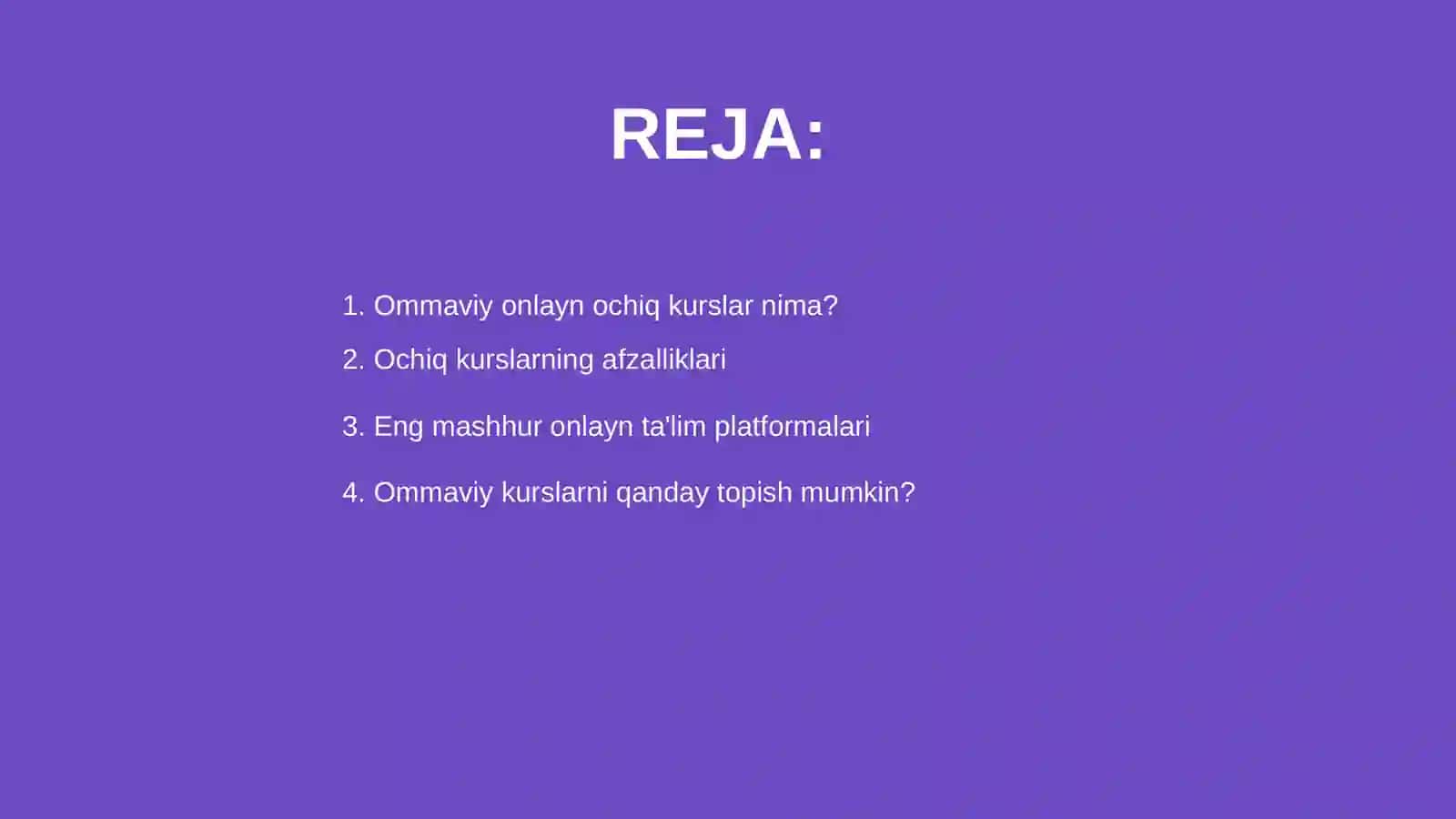 Ommaviy onlayn ochiq kurslar 2