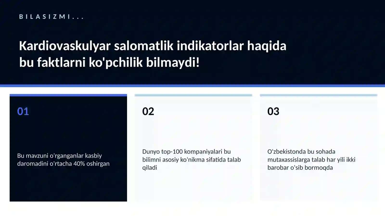 Kardiovaskulyar salomatlik indikatorlar 2