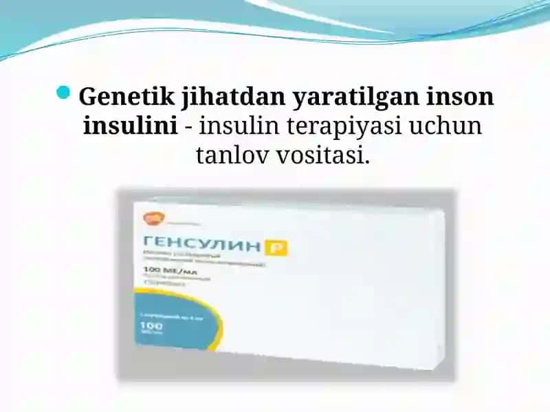 Insulin terapiyasi 2