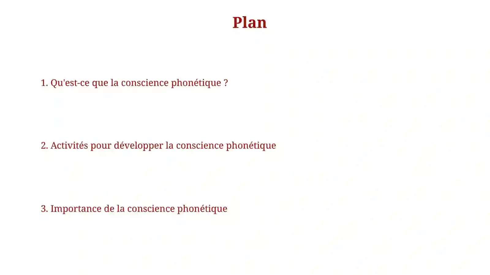 Conscience phonetiques 2
