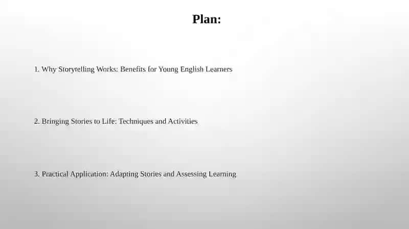 Storytelling as a tool for teaching English to young learners 2