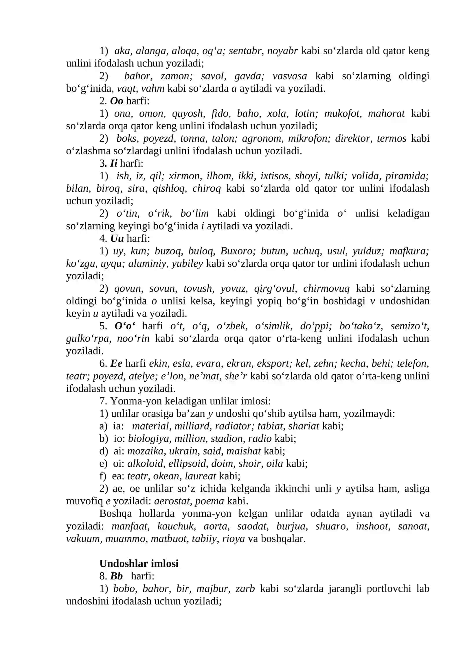 3-mavzu. O‘zbek tilining imlo qoidalari 2