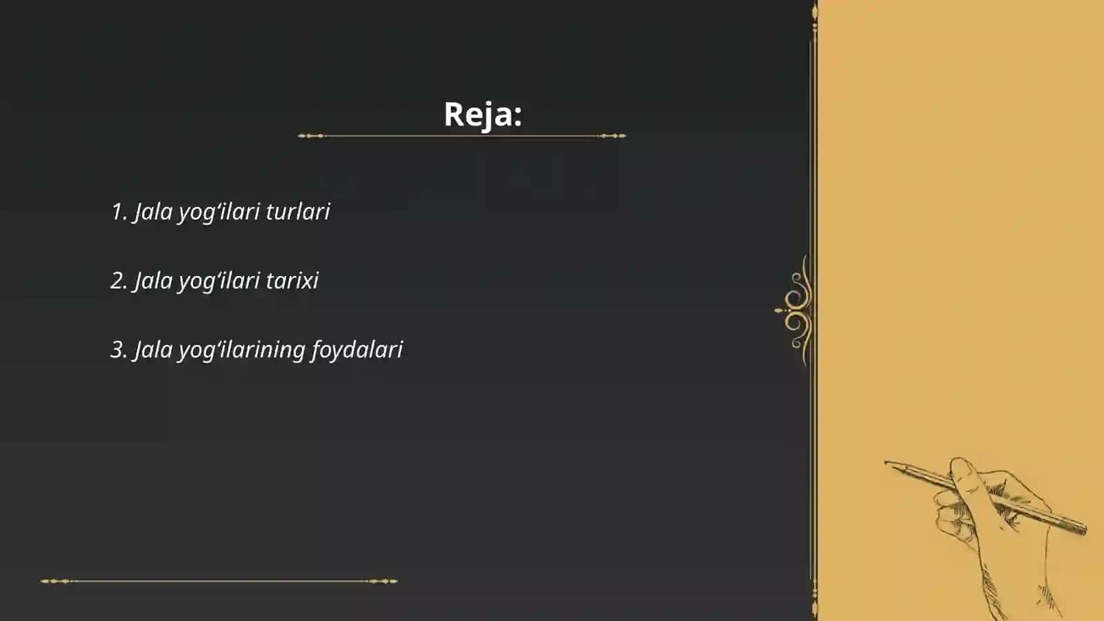 Jala yog‘ilari 2