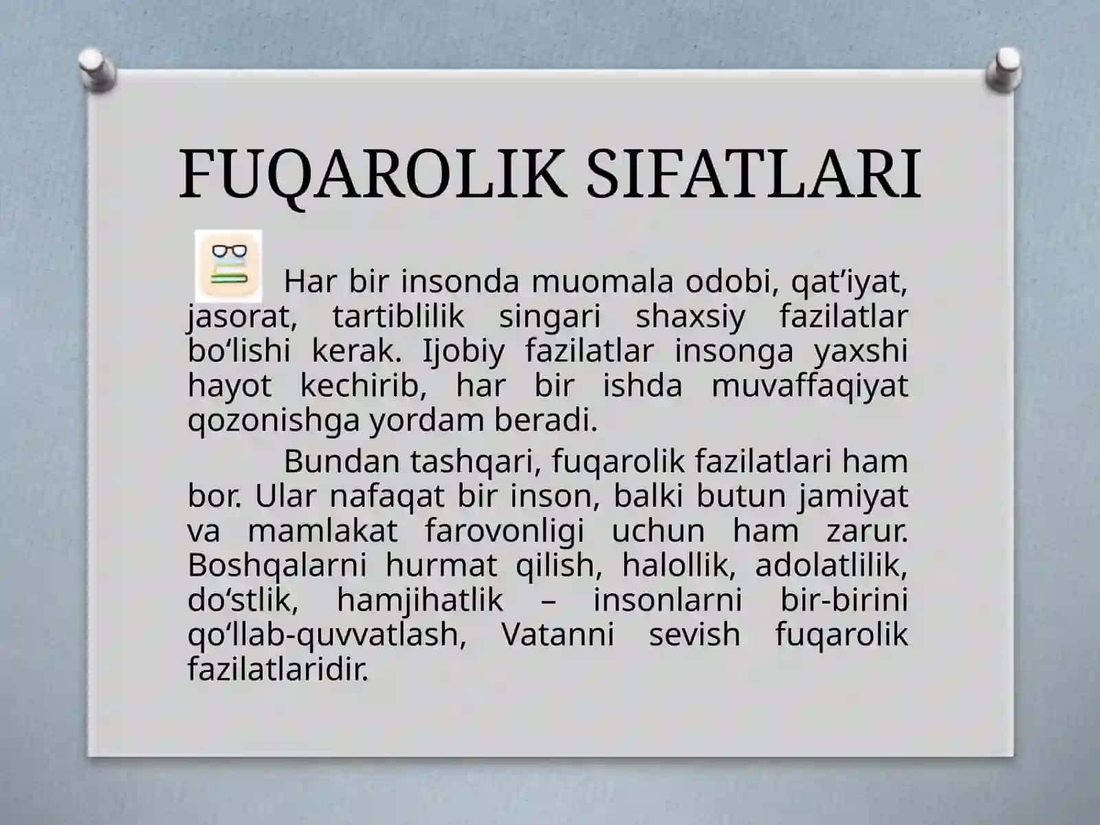 FUQAROLIK SIFATLARI 2