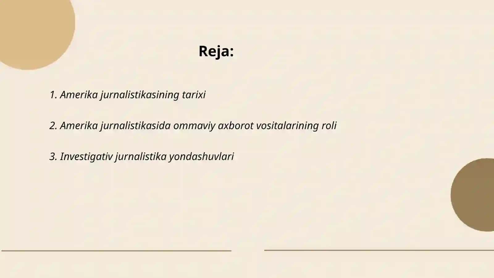 Amerika jurnalistikasi 2