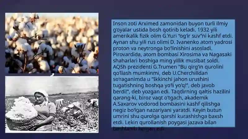 PAXTA ISHI VA OZBEK ISHI 2