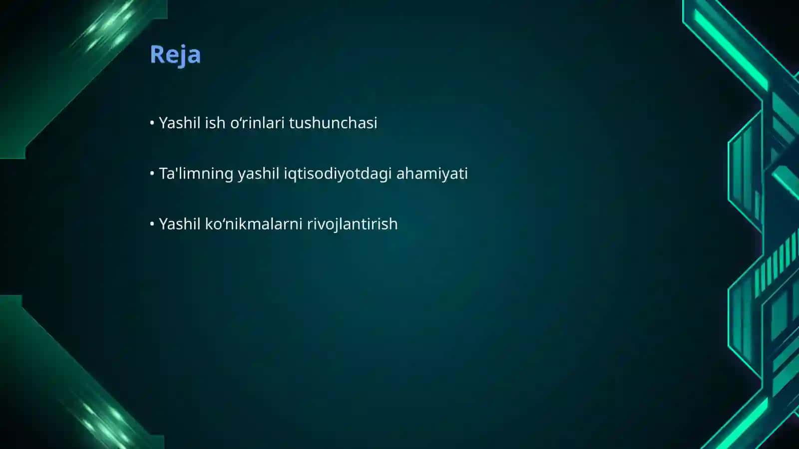Yashil ish o‘rinlari va ta’lim o‘rtasidagi bog‘liqliklar 2