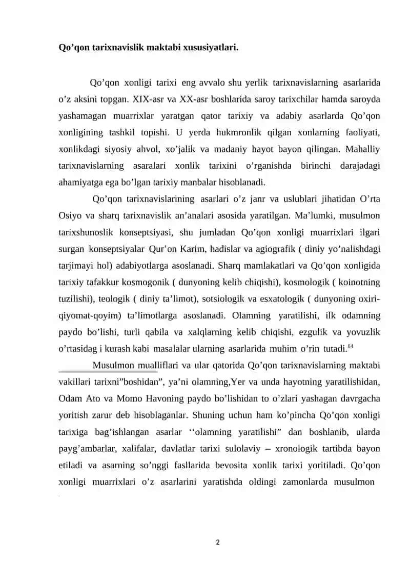 Avaz Muhammad Attor Hóqandiyning Tarixi Jahonnomayi asari 2
