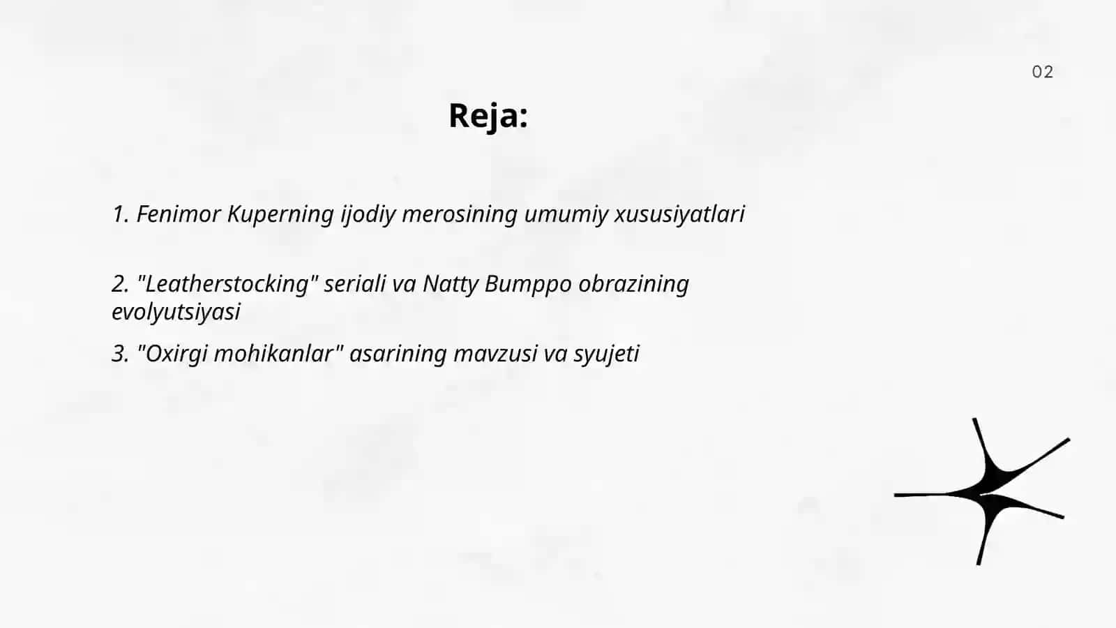 Fenimor Kuper ijodiy merosi 2