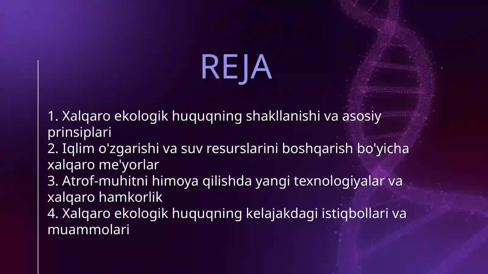 XALQARO EKOLOGIK HUQUQNING RIVOJLANISH TENDENSIYALARI 2