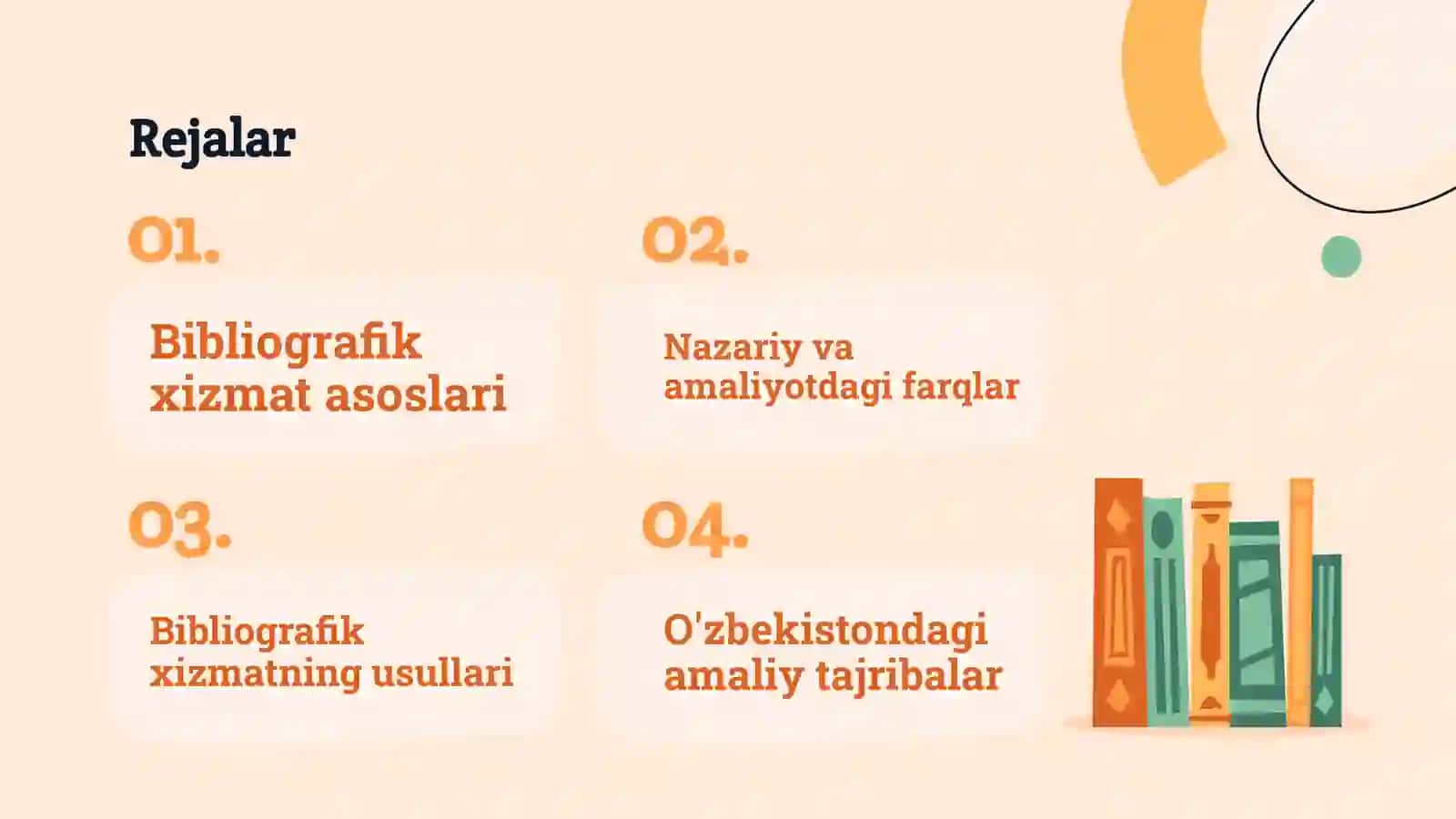 Bibliografik xizmat koʻrsatish nazariyasi va amaliyoti 2