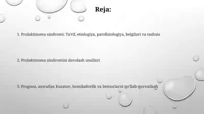 Prolaktinoma sindromi 2