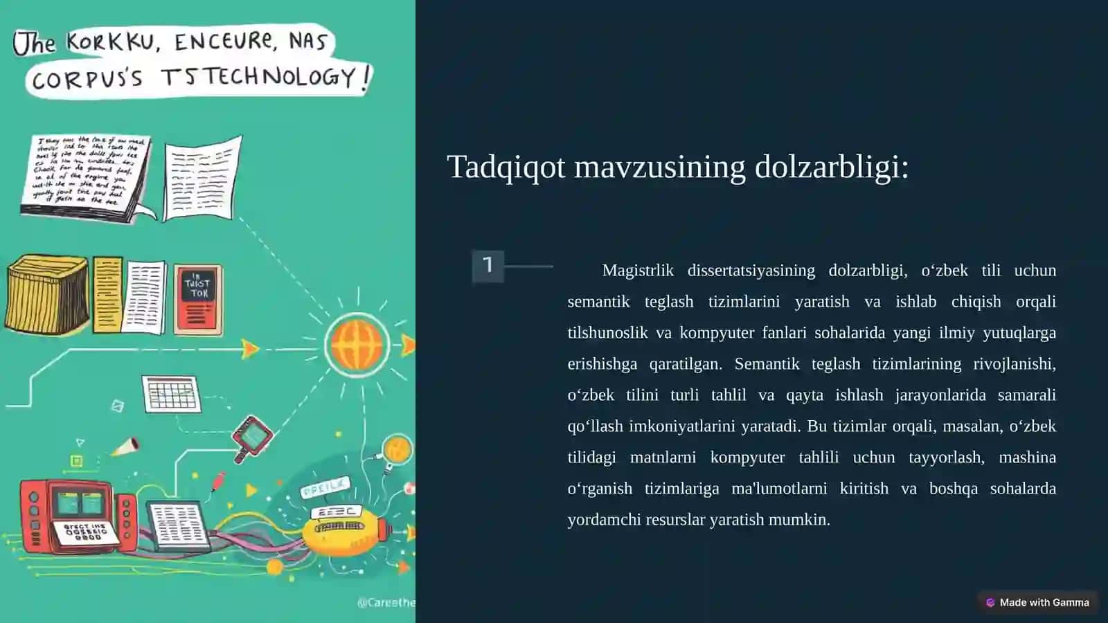 O‘zbek tili elektron korpusi uchun semantik teglash tizimlari tadqiqi 2