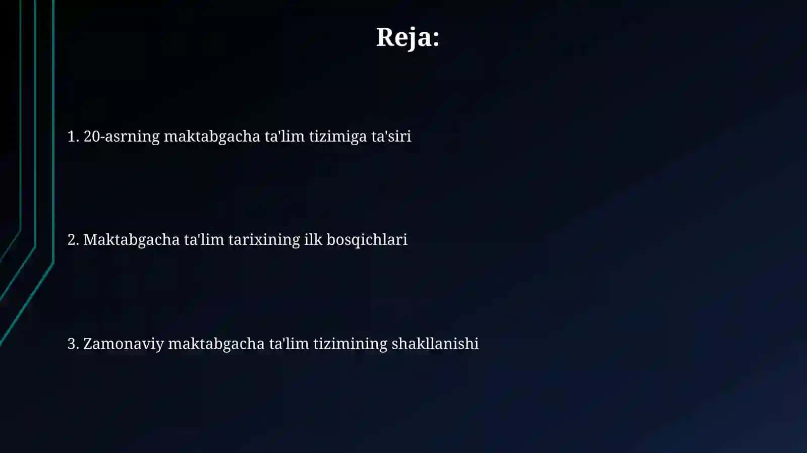Maktabgacha talim tarixi 2