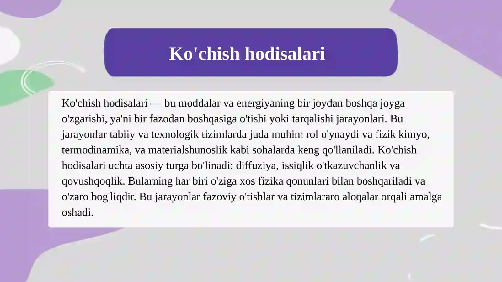 Ko'chishhodisalari 2