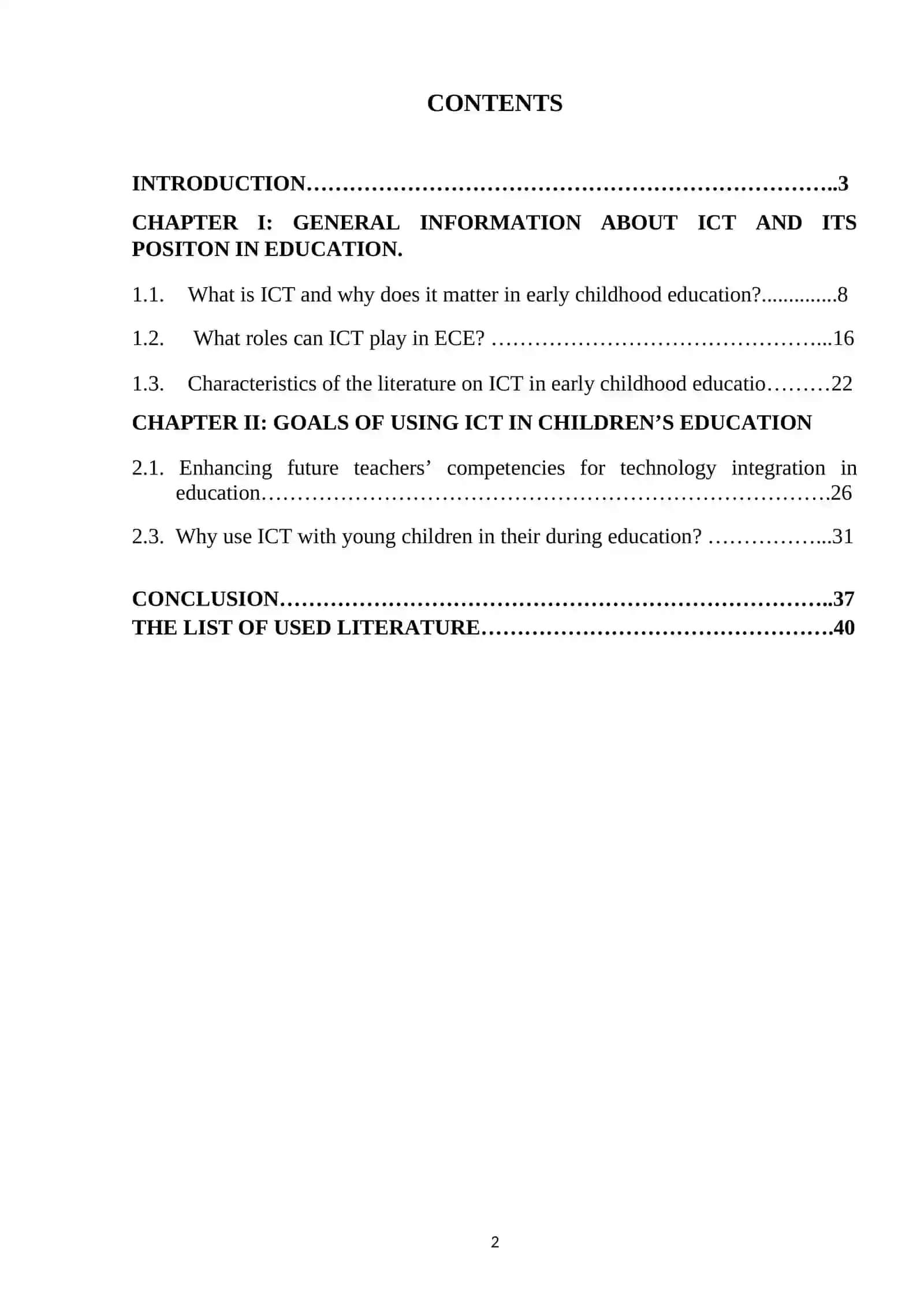 Role of ICT in Improving Teacher's Competence 2