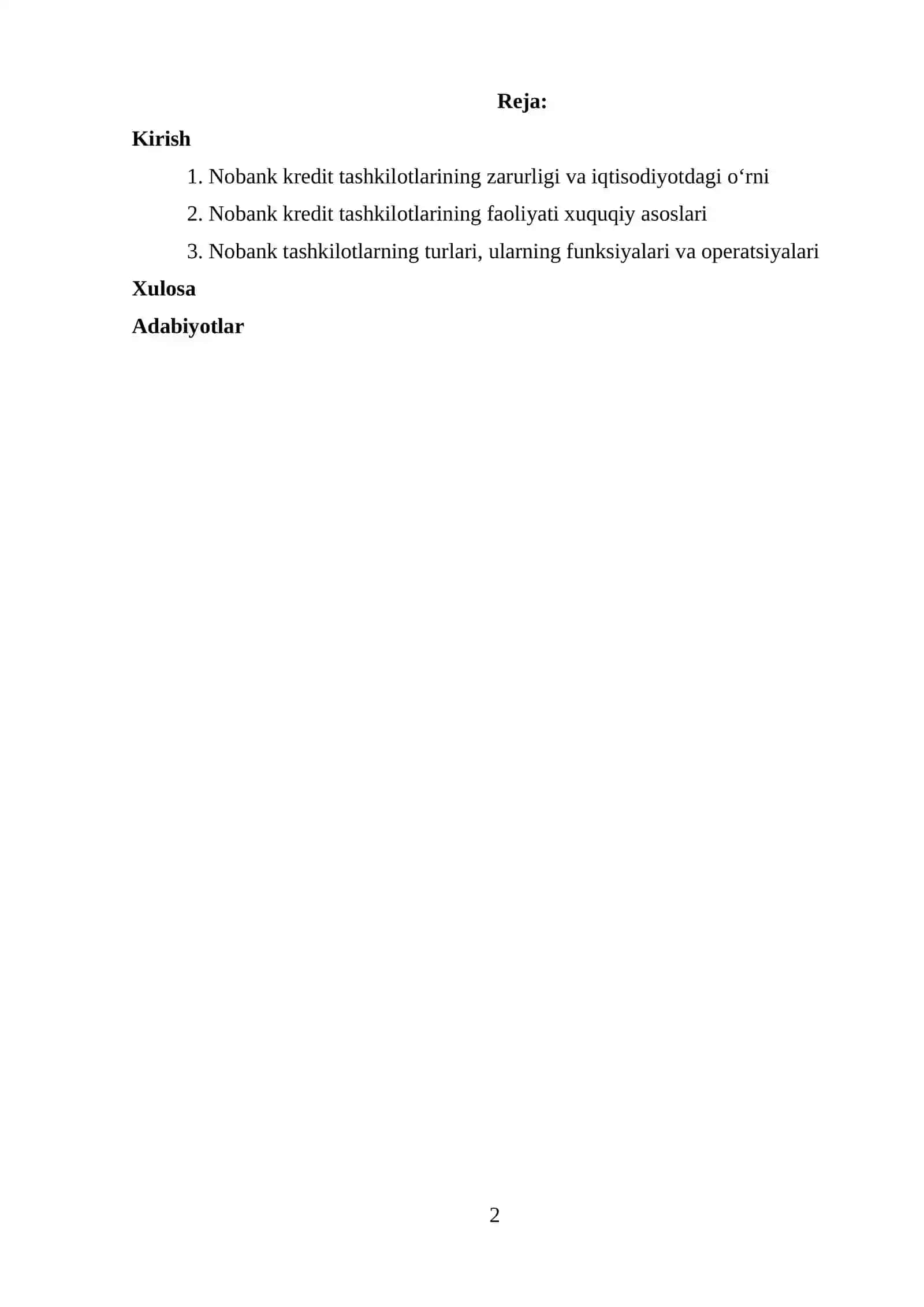 NOBANK KREDIT TASHKILOTLARI 2