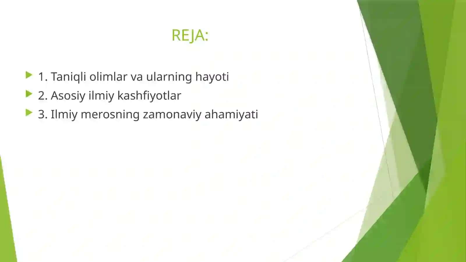 Kimyofanin irivojlantirish daqo‘shishlarini qo‘shgan O‘zbekiston Respublikasi olimlari 2