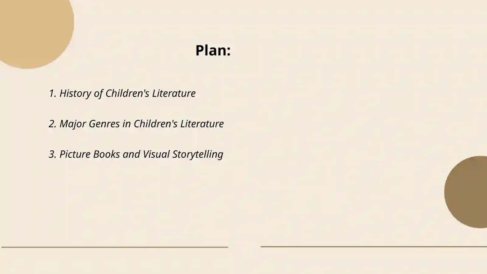 Introduction to Children's literature 2