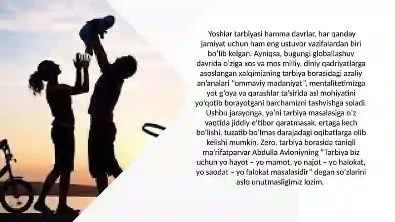 MAKTAB, OILA, JAMOATCHILIK HAMKORLIGI KONSEPSIYASINING AMALDAGI HOLATI 2