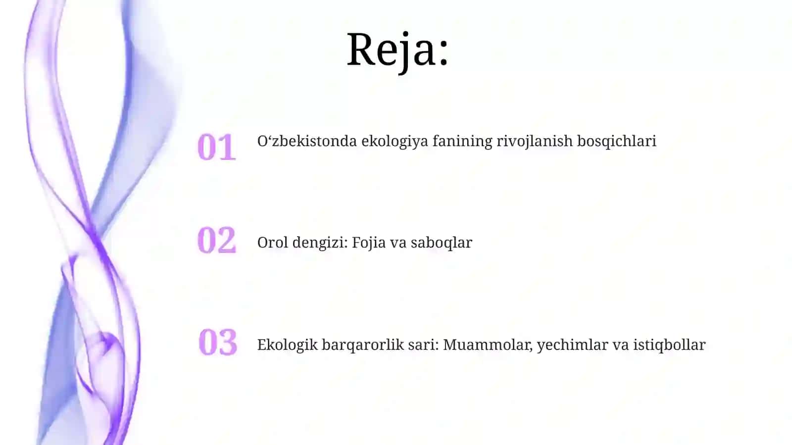 O‘zbekistonda ekologiya fanining qisqacha rivojlanish tarixi 2
