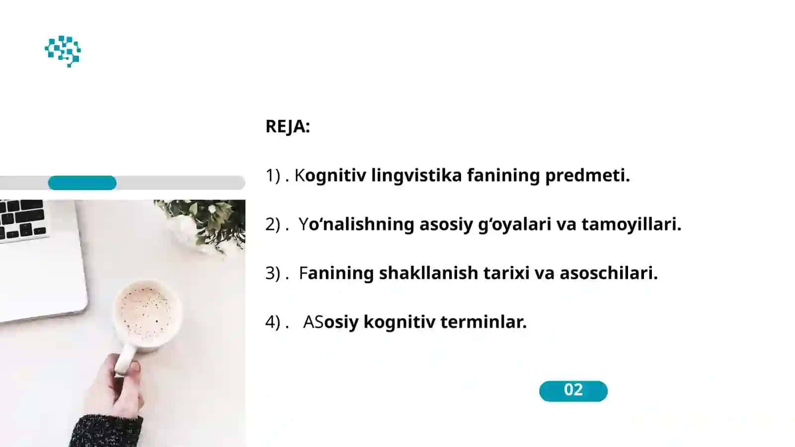 KOGNITIV LINGVISTIKA: TIL, TAFAKKUR VA INSON ONGI 2