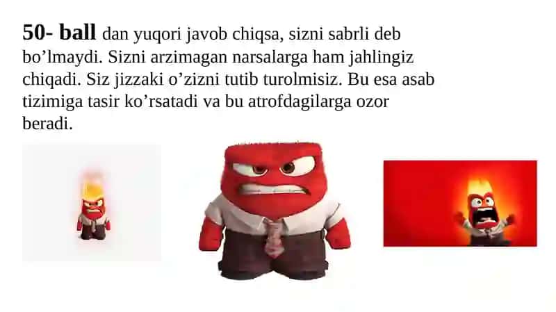 Kuchli shaxsiylik testi 2